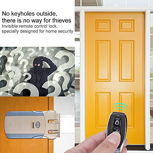 Hakeeta Intelligent Lock, Quality Keyless Lock, Touch/Remote/Phone(Optional) Lok, Easy Installation, Home/Offices/Hotels/Dormitories etc, Simple Design, Performance(Basic+Gold) - Image 3