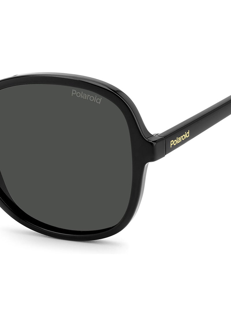 Polaroid - Women's UV Protection Butterfly Sunglasses - Pld 4136/S Black 54 - Lens Size: 54 Mm - Image 1