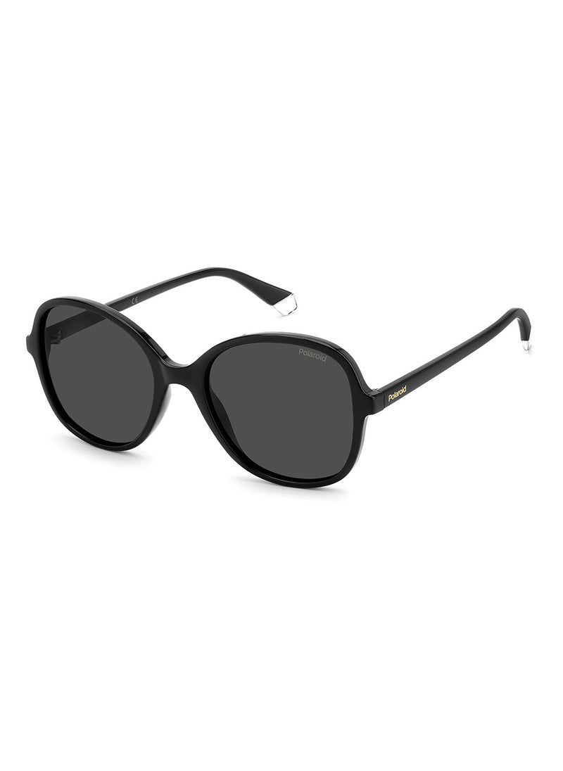 Polaroid - Women's UV Protection Butterfly Sunglasses - Pld 4136/S Black 54 - Lens Size: 54 Mm - Image 1