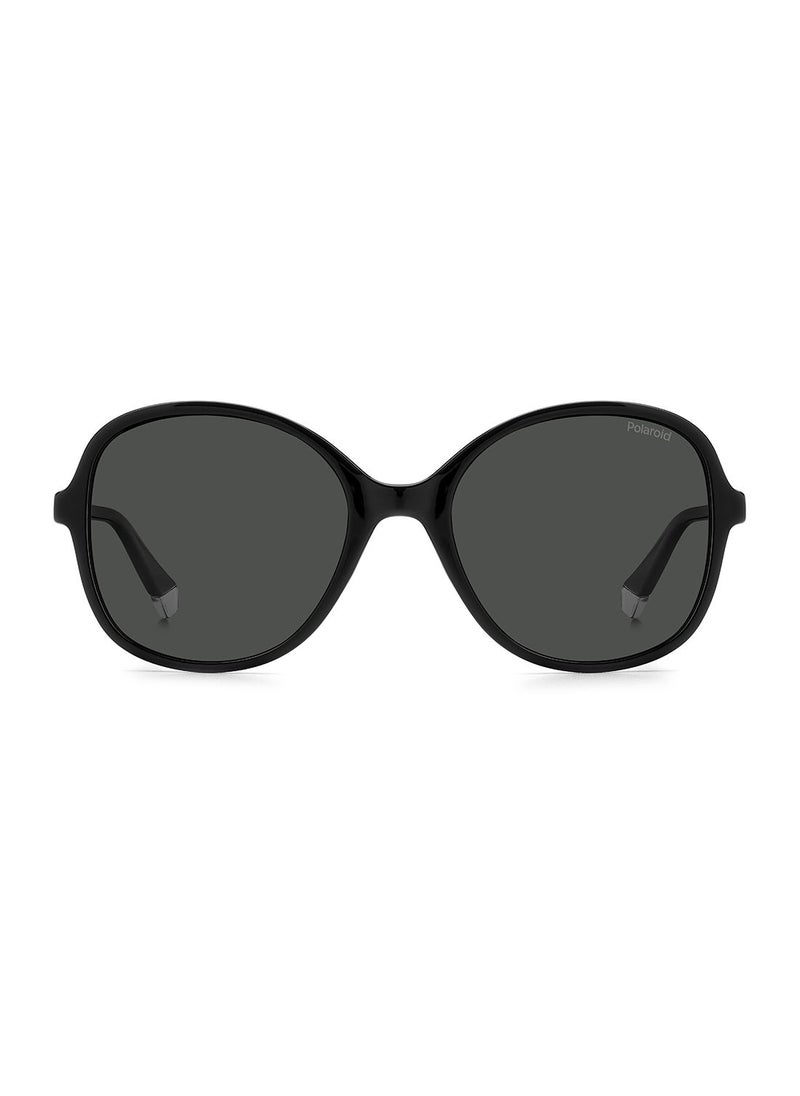 Polaroid - Women's UV Protection Butterfly Sunglasses - Pld 4136/S Black 54 - Lens Size: 54 Mm - Image 1