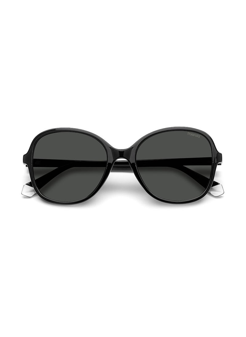 Polaroid - Women's UV Protection Butterfly Sunglasses - Pld 4136/S Black 54 - Lens Size: 54 Mm - Image 1