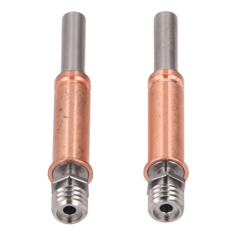 فاصل حراري ثنائي المعدن M6x43mm من سبائك التيتانيوم والنحاس - تصميم داخلي أملس لطابعة Kobra3 ثلاثية الأبعاد - Image 4