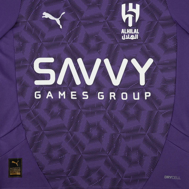 PUMA Kids' Al Hilal 24/25 Third Replica Football Jersey