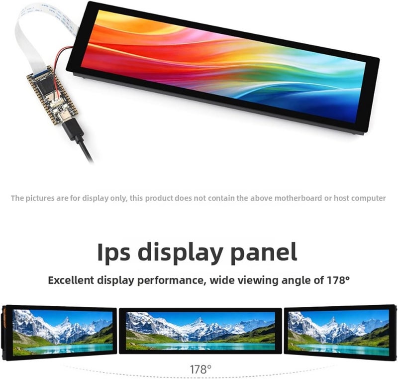 EBTOOLS 8.8 Inch DSI Capacitive Touch Display, 10 Point Resolution Full Lamination, with 60Hz Refresh Rate and Software Controlled Backlight, for 5 4B 3B CM3 - Image 4