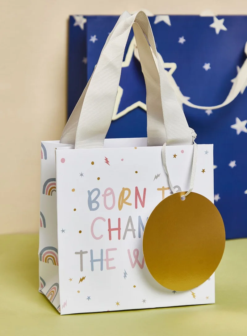 Belly Button Baby Electric Dreams Neutral Small Bag