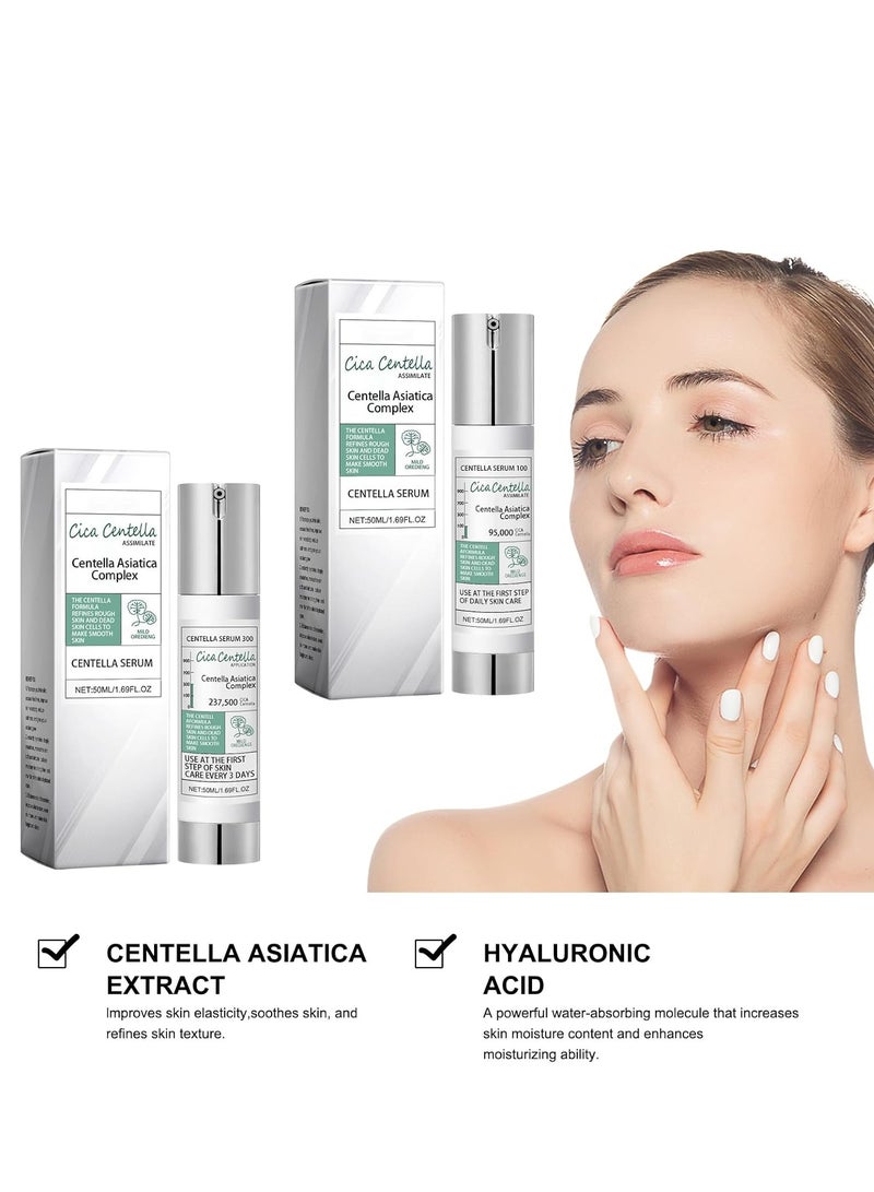 Generic Reedle Shot 100/300/700 Essence, Needle Shot 100 Serum, Centella Ampoule, Needle Shot 300 Serum, Intensive Face Essence,Needle Shot 700 Serum, for Pale Tired Skin Non Adhesive 50ml  - Image 4