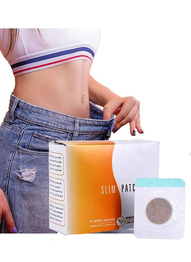 MQ - 30 Pack Effective Sticker Slim Patch, All Natural Ingredients, High quality Non-woven Fabric Material and Easy To Use, Effective Natural Belly Button Stickers Metabolize Fats, Carbs and Sugars - Image 1