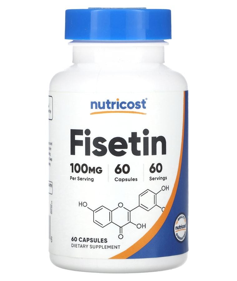 Fisetin 100 mg  60 Capsules
