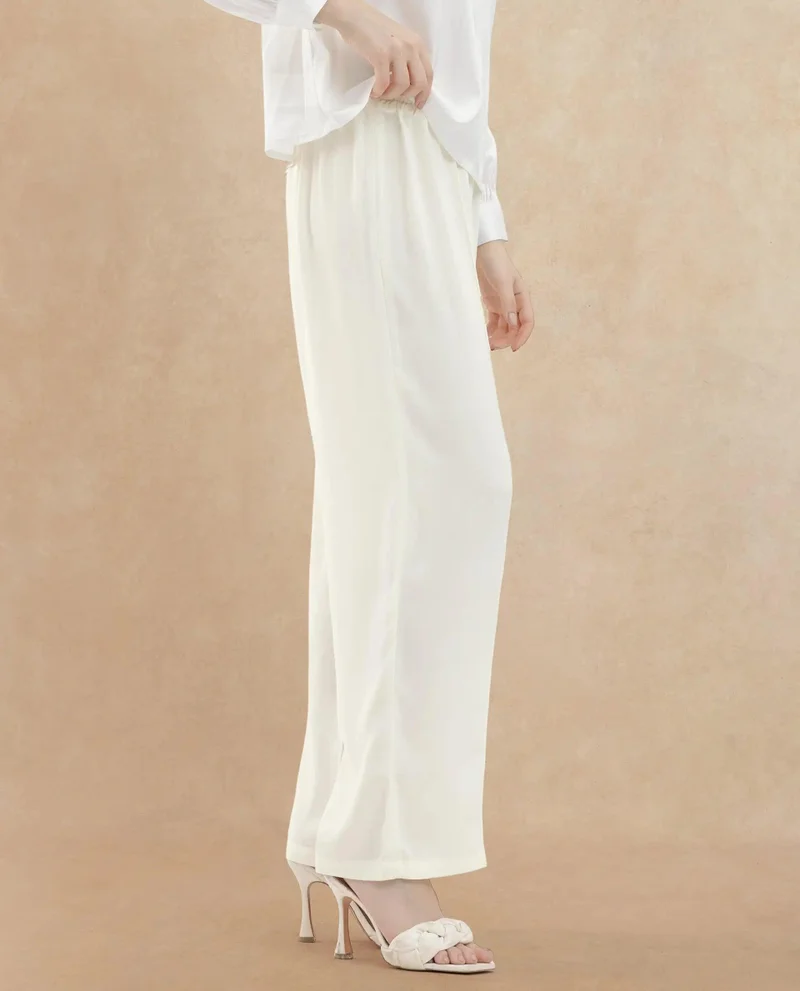 Rareism Women's Everyday Chic High-Waist Trouser