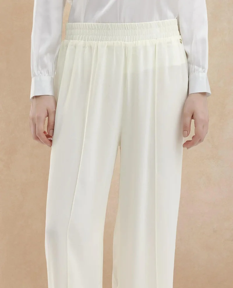 Rareism Women's Everyday Chic High-Waist Trouser