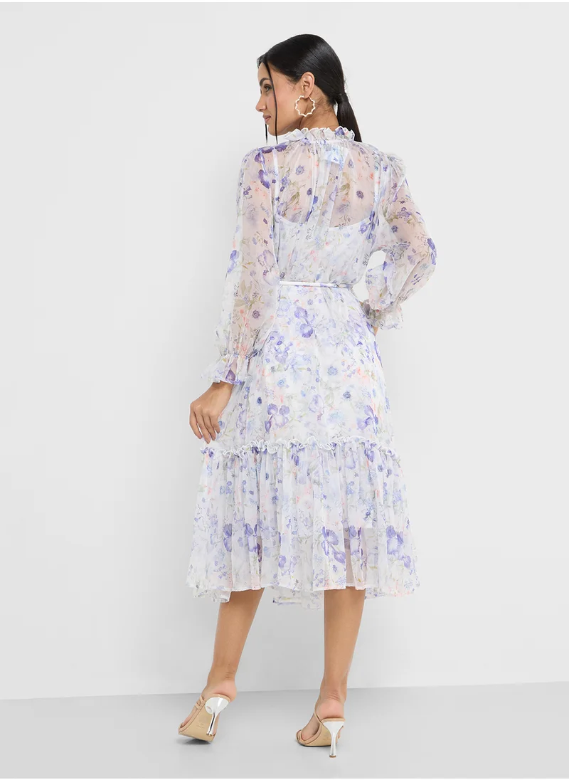 ايلا Floral Printed Dress