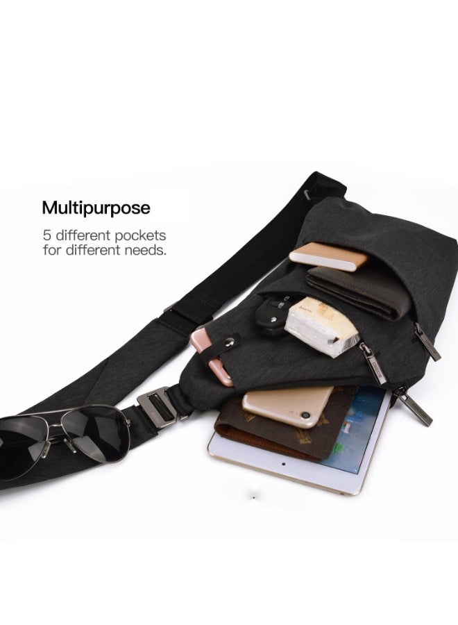 Sling Bag Anti-theft Crossbody Shoulder Bag for Men and Women - Image 5