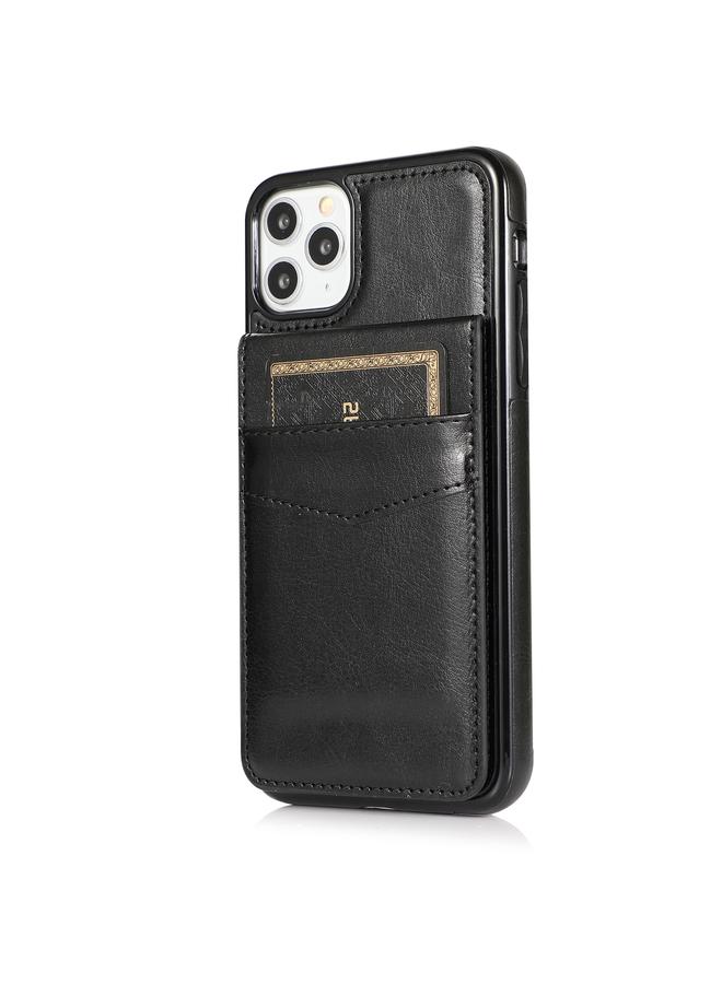 Zaboon Case For iPhone 11 Solid Color PC + TPU Protective Case with Holder & Card Slots - Image 2
