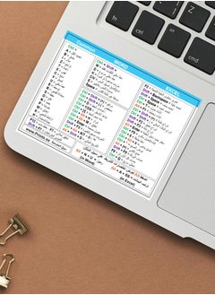 Prints Excel and Word Arabic Keyboard Shortcuts Sticker – Boost Productivity  - Image 2