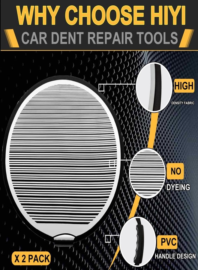 Hiyi Dent Reflector Board 2 Pack 27.5 Inch Foldable Steel Dent Remover Tool For Car (Dent reflector board, 2 PCS) - Image 2