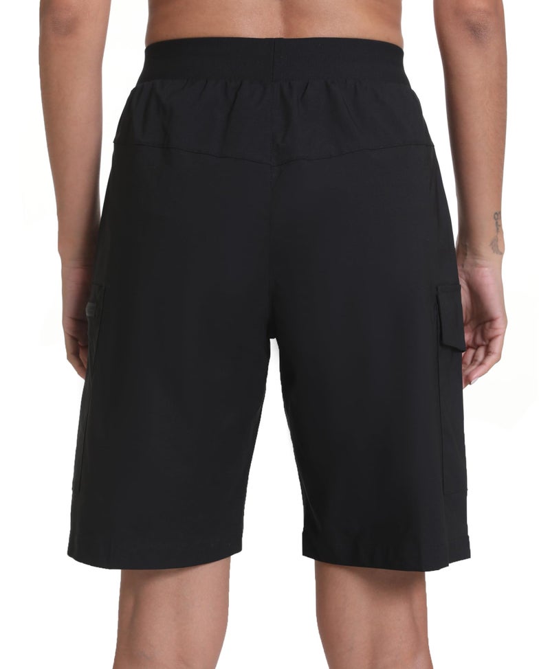 zsenoxaxi Women's Hiking Cargo Shorts Quick Dry Lightweight Shorts for Travel Athletic(Black,XXL) - Image 4