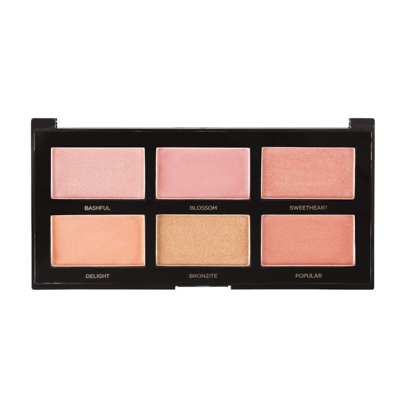 Profusion Cosmetics Blush I 6 Shade Blush Palette - Long-Wearing Matte & Satin Finishes, Blendable Face Makeup with Vitamin A & E, Vegan & Cruelty-Free - Image 2