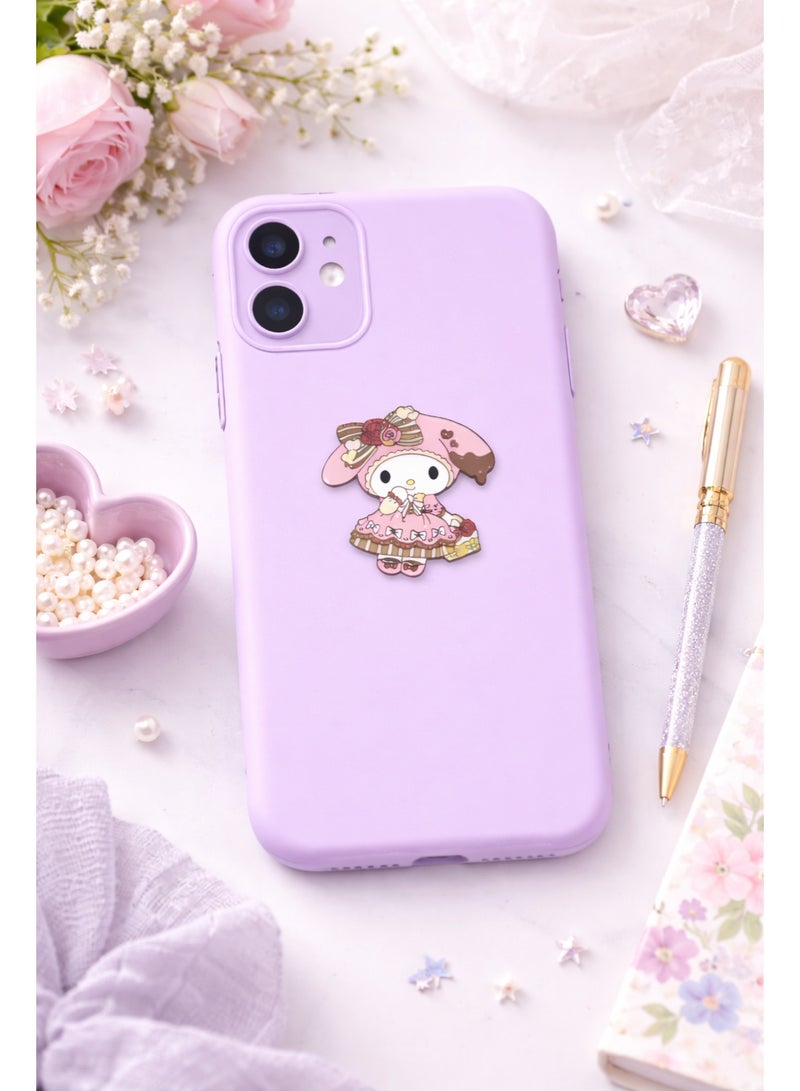 استيكر ماي ميلودي للجوال – لاصق كيوت مقاوم للماء – مناسب للكفرات والهواتف - Image 3