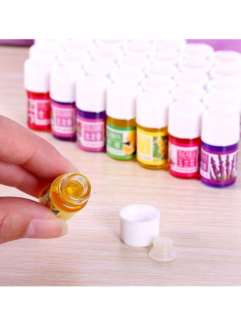 MAGIC VAULT 12Pcs Water Soluble Essential Oils, 3ml Air Purifier Essentials Oils, Oil Persistent Plant Extract Body Aromatherapy Lamp Relieve Stress Supplies for Diffuser  - Image 3