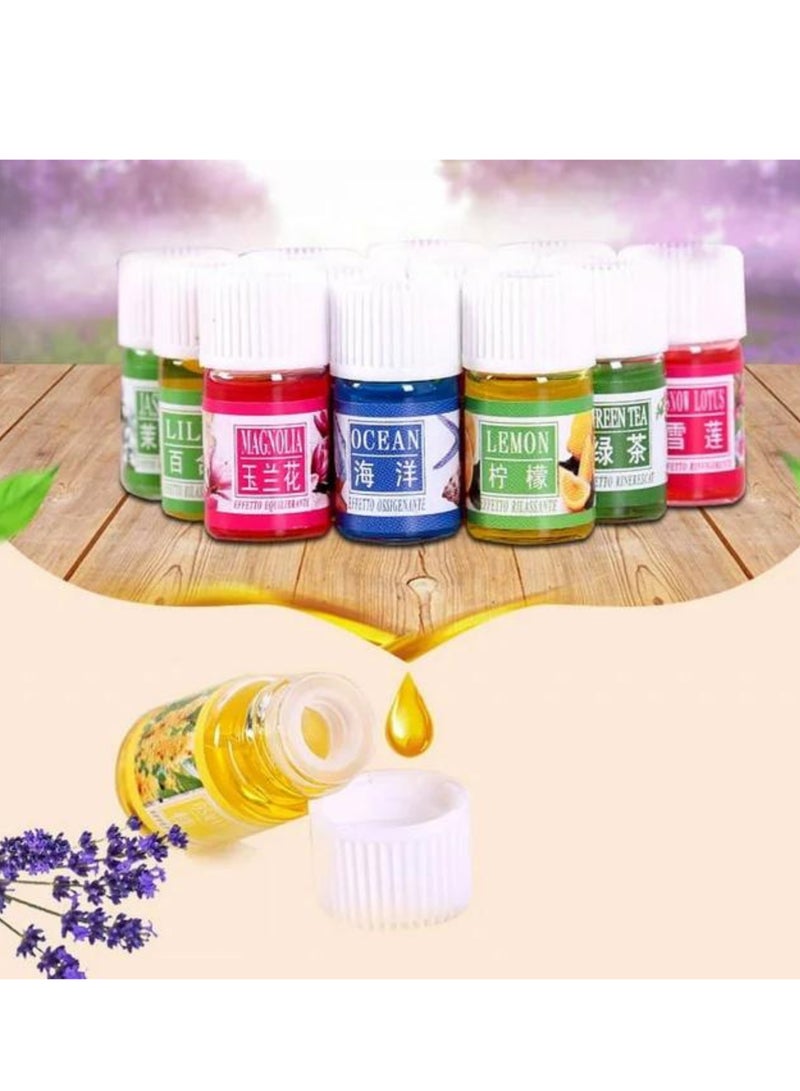 MAGIC VAULT 12Pcs Water Soluble Essential Oils, 3ml Air Purifier Essentials Oils, Oil Persistent Plant Extract Body Aromatherapy Lamp Relieve Stress Supplies for Diffuser  - Image 5