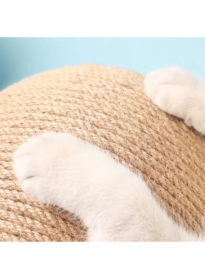 Cat Scratch Toy, Sisal Scratcher Ball, Fun for Cats, Protects Furniture - Image 2