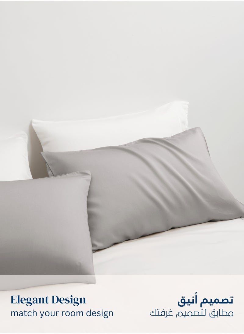 Satin Silk Pillowcase for Hair and Skin, Cooling Satin Pillowcase, Standard Size Set of 2 Pack, Super Soft Pillowcase with Envelope Closure - pzsku/ZBCA06BCA2B003C41537CZ/45/_/1732432855/edba6fbd-cc2a-496b-bfc3-2c9bf93298a1
