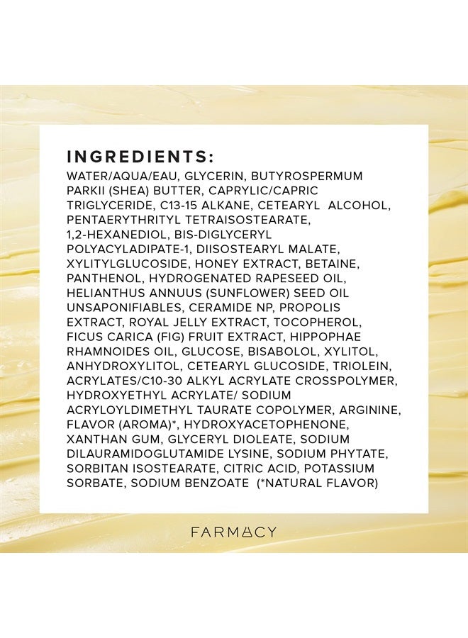 FARMACY Honey Halo Ceramide Face Moisturizer Cream - Hydrating Facial Lotion for Dry Skin (0.8 Ounce) - Image 2