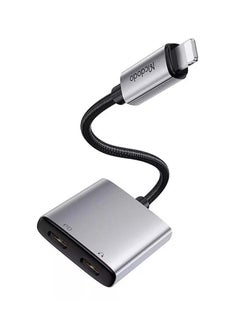 Mcdodo 2in1 Lightning To 3.5mm & Audio Adapter Lightning To Dual Lightning Audio Adapter – CA-5540