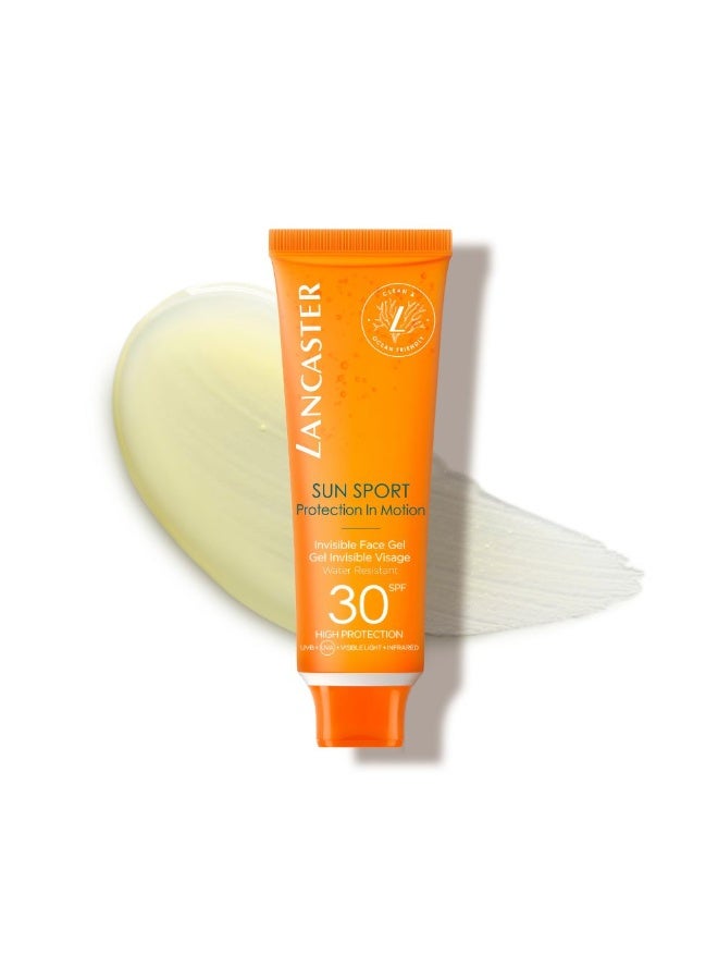 لانكستر جل الوجه غير المرئي من لانكستر صن سبورت بعامل حماية من الشمس 30، 50 مل - Image 2