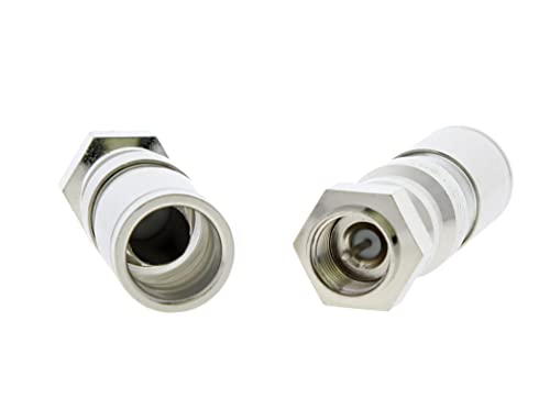 Ideal Industries إيديال إندستريز إنك. 89-211 RTQ RG-11/ موصل ضغط رباعي من نوع F - (10 عبوة) - Image 3
