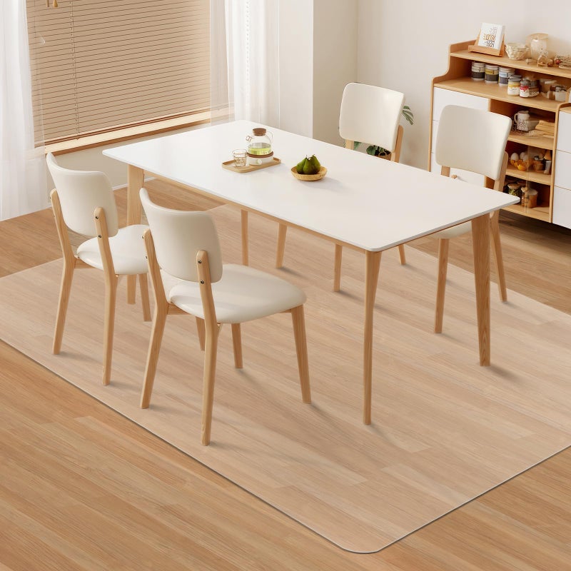 Kuyal Kuyal Clear Chair Mat Hard Floor Use 4757 Transparent Office Home Floor Protector mat Chairmats 57 X 84 Rectangle 