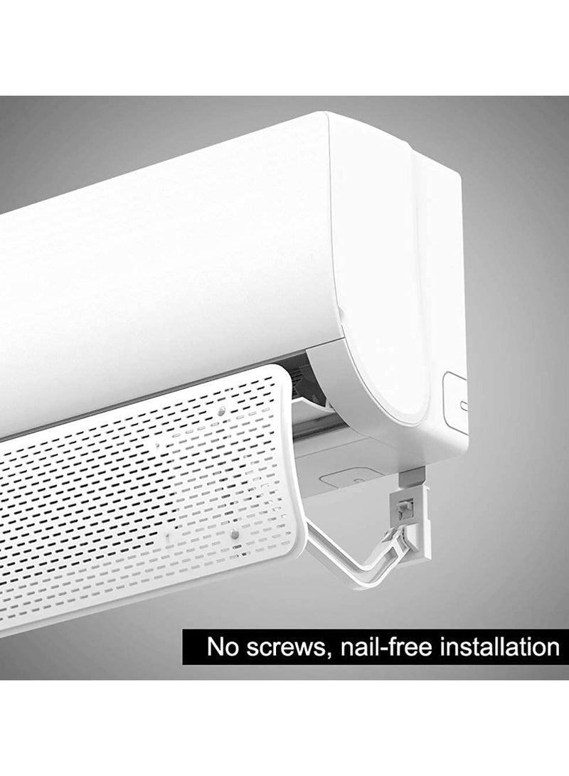 موكسو موزع هواء مكيف سبليت عاكس هواء مكيف الهواء القابل للتعديل عاكس هواء المكيف المنفصل عاكس هواء المكيف عاكس هواء المكيف عاكس هواء المكيف زجاج أمامي للمكيف عاكس هواء قابل للسحب عاكس هواء التبريد - Image 5