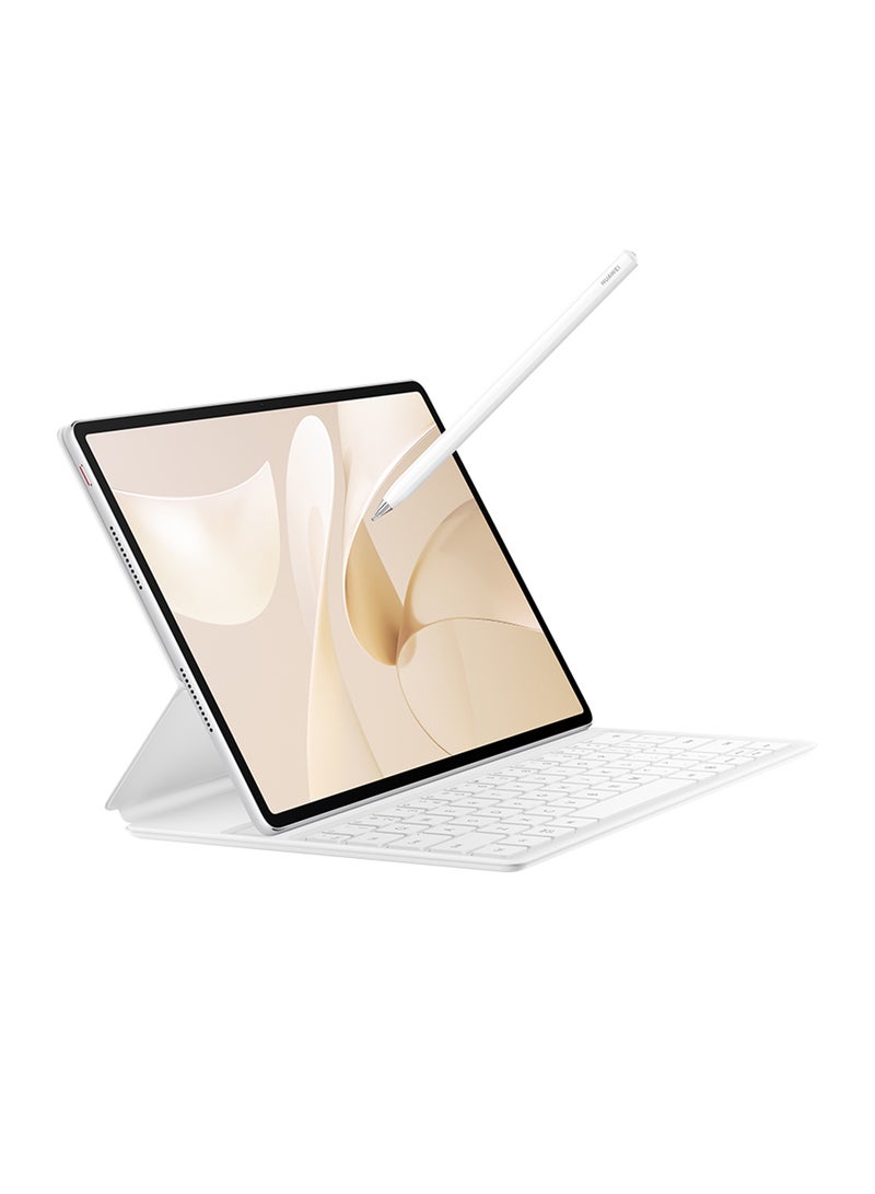 HUAWEI MatePad 12X 12-Inch Tablet White 8GB RAM 256GB Wifi With Glide Keyboard (Without M-Pencil) And Professional GoPaint App - Middle East Version - Image 2