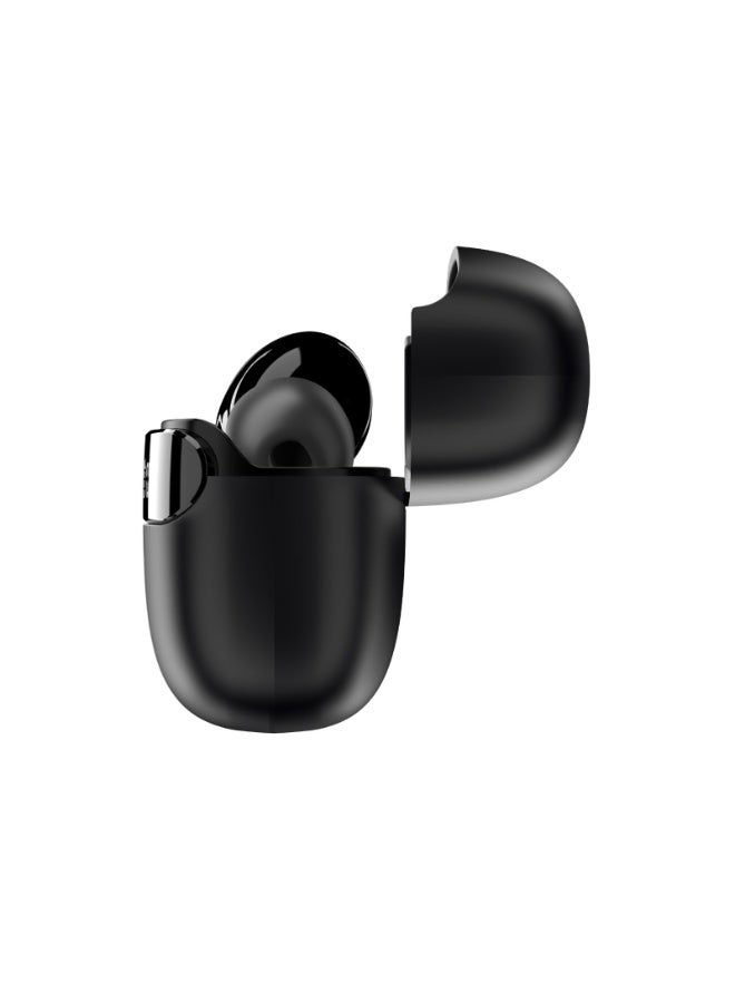 TCH Wireless Earbuds L10 ANC BLACK- Active Noise Cancellation, HiFi Audio Sound Quality, Powerful Bass, Bluetooth 5.3 with AI Calls, 4 Mics, IPX4 Water Resistant, 30H Battery Standby, LED Display, Smart Touch Controls- Android-IOS - Image 2