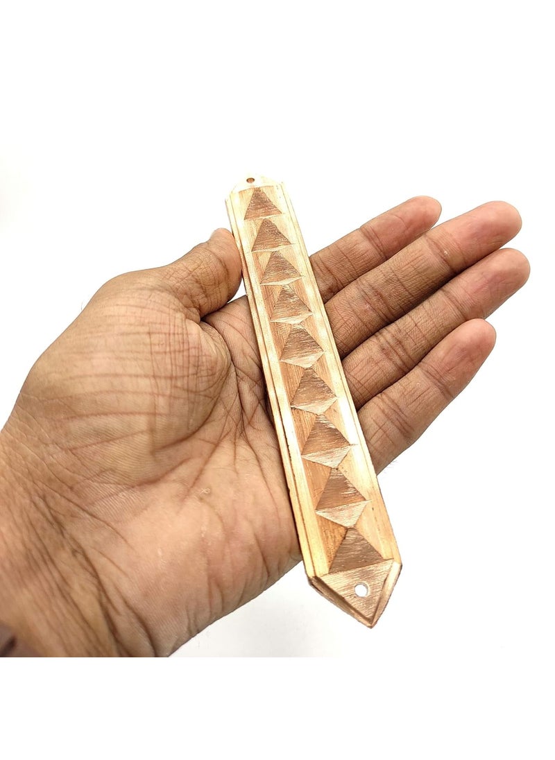 Plus Value Plus Value Vastu Copper Pyramid Strip Divider Patti Virtual Partition Division Home Office Toilet Size 65 Inch 3pcs  - Image 4