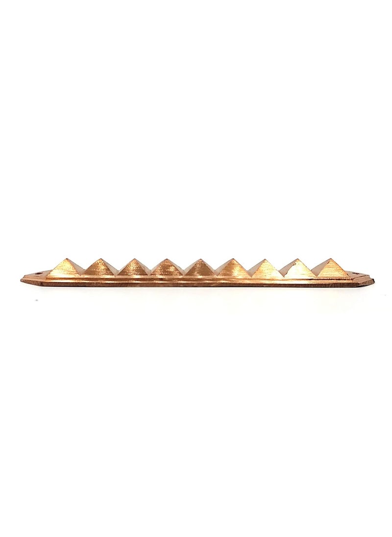 Plus Value Plus Value Vastu Copper Pyramid Strip Divider Patti Virtual Partition Division Home Office Toilet Size 65 Inch 3pcs  - Image 3