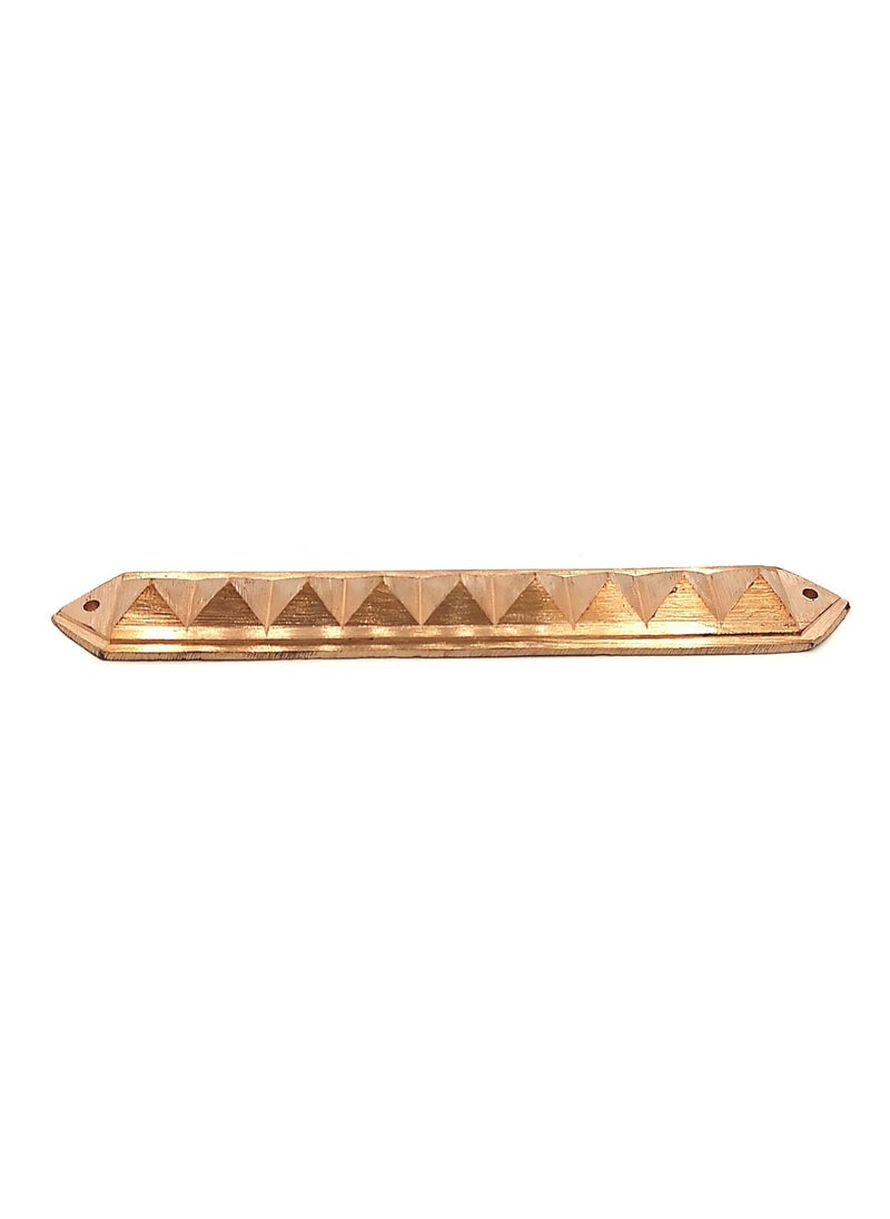 Plus Value Plus Value Vastu Copper Pyramid Strip Divider Patti Virtual Partition Division Home Office Toilet Size 65 Inch 3pcs  - Image 1
