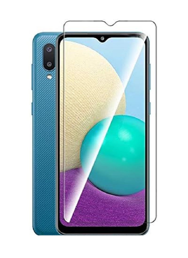 Super Tempered Glass Screen Protector Clear Designed For Samsung Galaxy A02 Full Screen Coverage And Bubble Free - Image 1