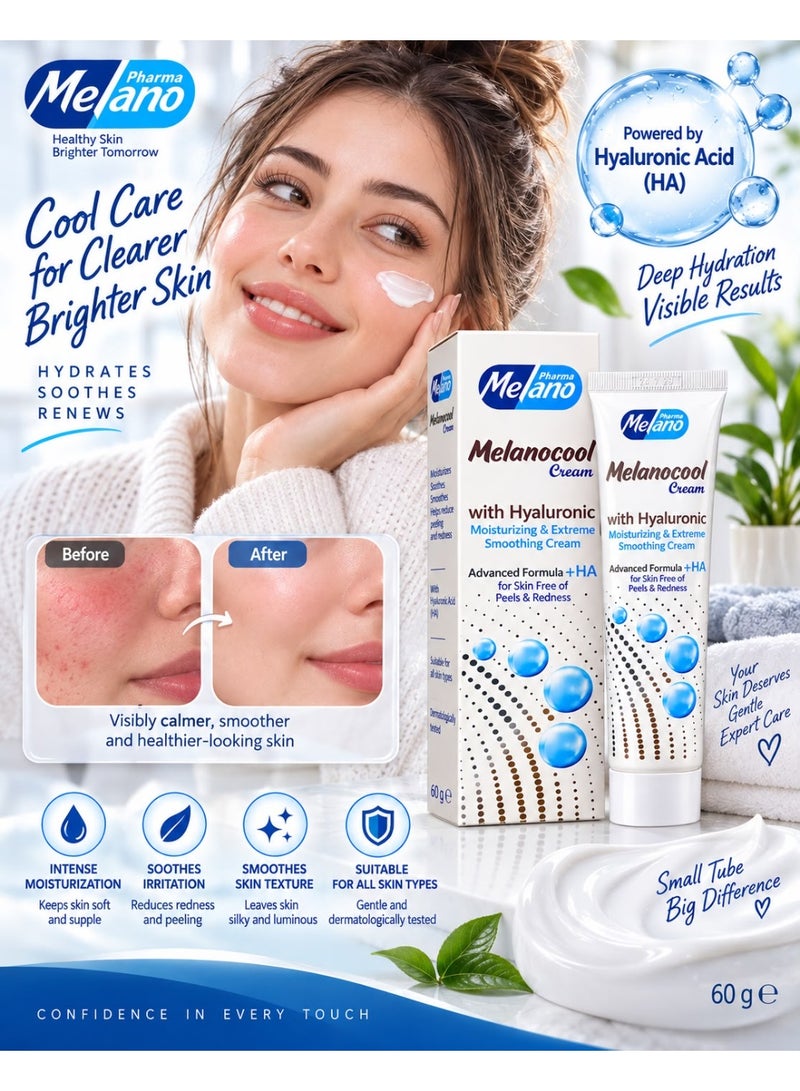 Melano Pharma Melano Cool Moisturizing Cream 60 gm - Image 2