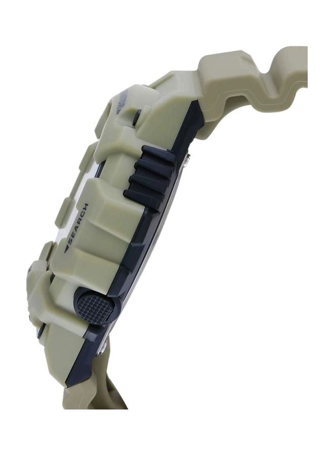 كاسيو ساعة يد شبابية بعقارب ورقمية مقاومة للماء طراز HDC-700-3A3VDF - مقاس 53 مم - لون أخضر رجال - Image 3