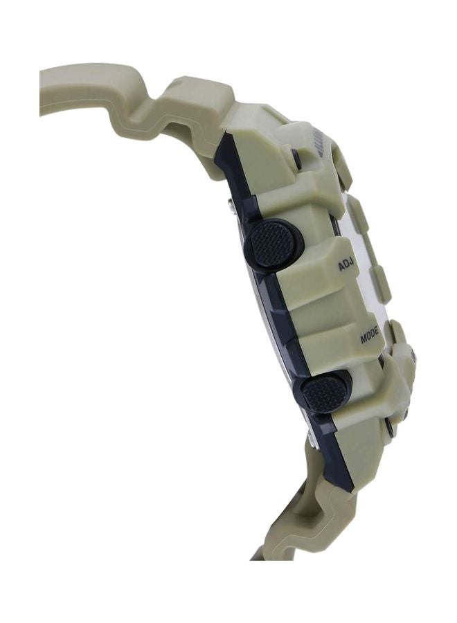 كاسيو ساعة يد شبابية بعقارب ورقمية مقاومة للماء طراز HDC-700-3A3VDF - مقاس 53 مم - لون أخضر رجال - Image 4