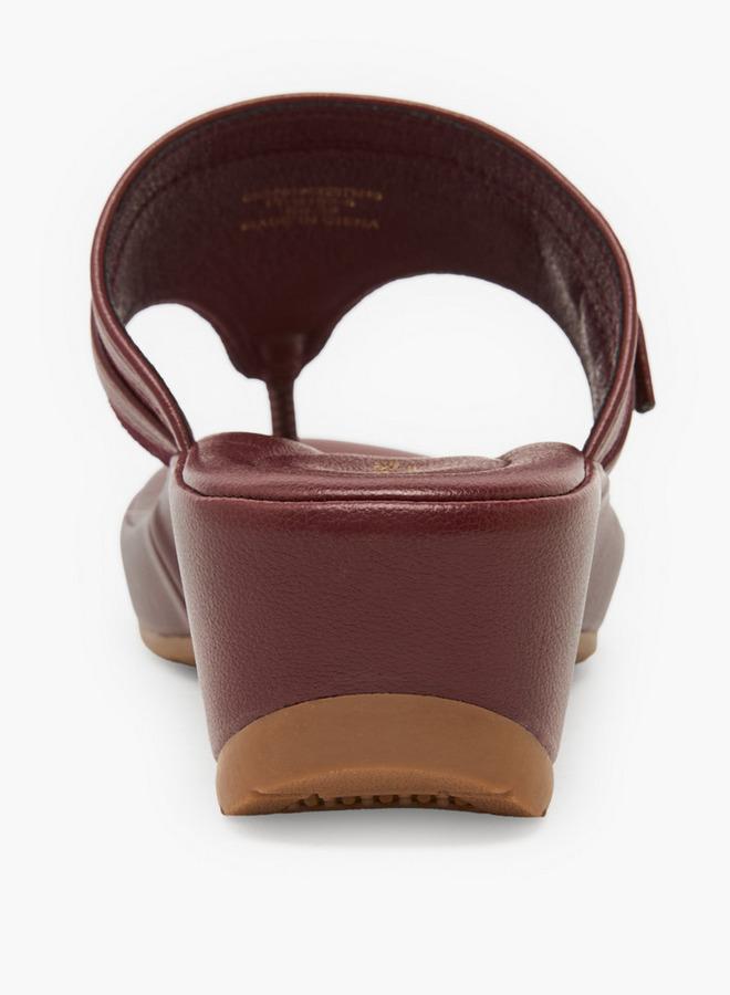 Flora Bella By Shoexpress Women Slip-On Wedge Sandals - Image 5