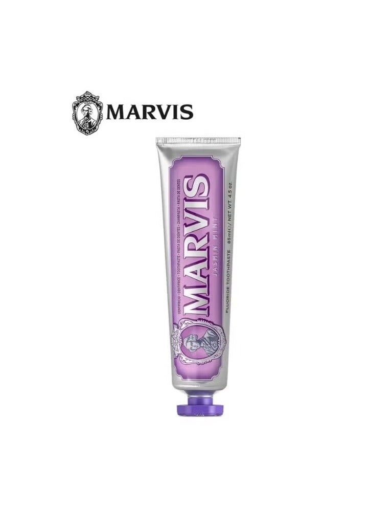 Marvis 3 Pcs Jasmin Mint Toothpaste 85ml – Luxurious Italian Toothpaste with Floral Mint Fusion - Image 2
