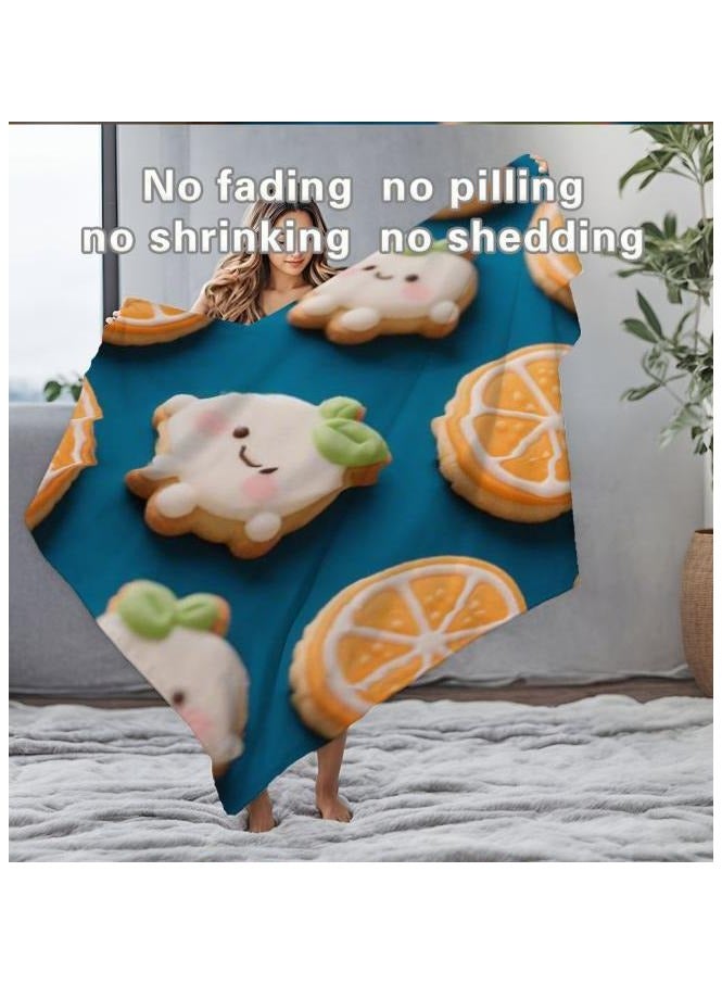 general Flannel thin blanket (warm and comfortable, suitable for sleep, gaming, dust removal and sandproof) 150cm*200cm - 643 - Image 4