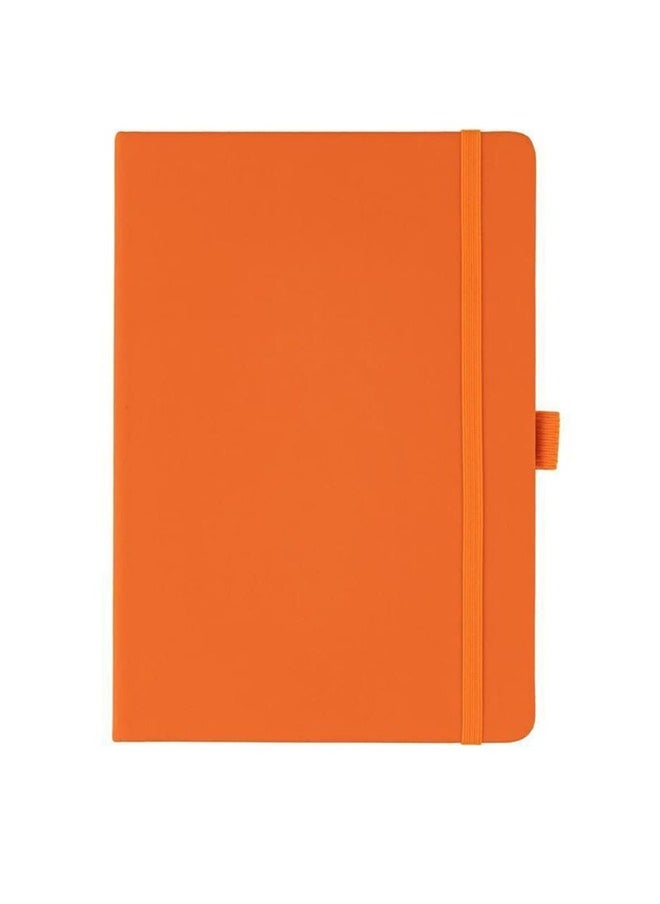 A5 PU Notebook with Pen Loop & Satin Ribbon - Orange - pzsku/ZBCA16B14BA34AD5CD905Z/45/_/1740218009/472e680c-b996-48be-b037-2ea1e2e6f010