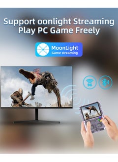 ANBERNIC  RG405V Retro Video Handheld Game Console Android 12 System 4 inch IPS Touch Screen Game Player Built-in 128G TF Card 3154 Classic Games 5500 mAh Battery Compatible with Bluetooth and WiFi  - Image 4
