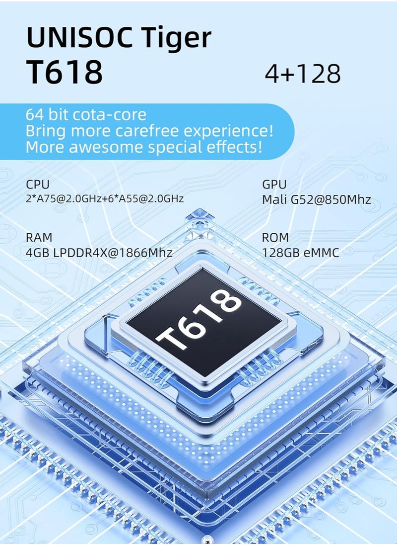 ANBERNIC  - RG405V Retro Video Handheld Game Console Android 12 System 4 inch IPS Touch Screen Game Player Built-in 128G TF Card 3154 Classic Games 5500 mAh Battery Compatible with Bluetooth and WiFi - Image 1