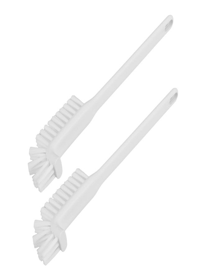 KICHOUSE 2-Pack Multipurpose Long Handle Cleaning Brush for Juicers Soymilk Machines Coffee Makers Small Kitchen Appliance Brush with Bent Head for Easy Corner Cleaning - Image 1