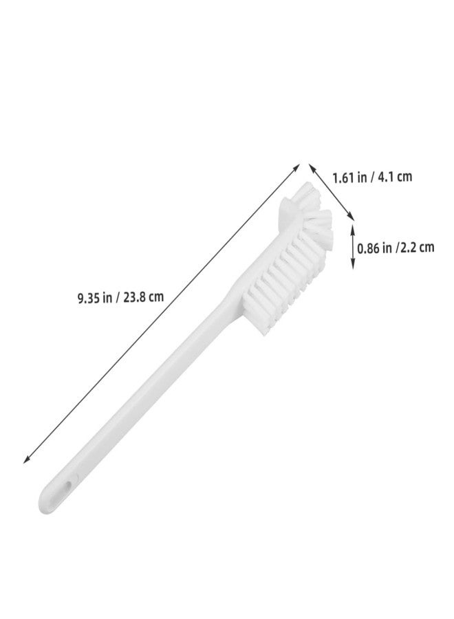 KICHOUSE 2-Pack Multipurpose Long Handle Cleaning Brush for Juicers Soymilk Machines Coffee Makers Small Kitchen Appliance Brush with Bent Head for Easy Corner Cleaning - Image 2
