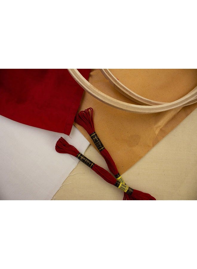 UMC STAG 12 Pieces Red 47/321 Premium Embroidery Thread | 100% Egyptian Cotton Premium Skeins | Cross Stitch Embroidery Floss | Oeko TEX Certified Stranded Cotton (Red) - Image 5